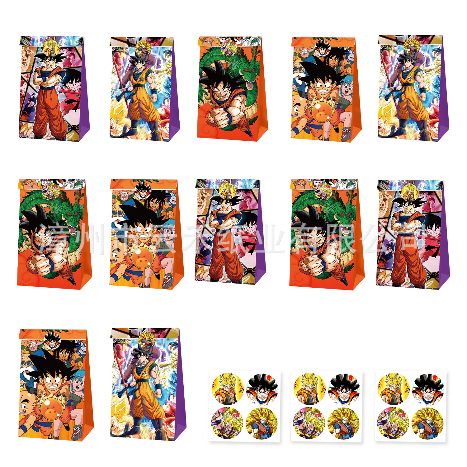 Vintage Collectible Figurines - 12/24pcs Set Dragon Ball Son Goku