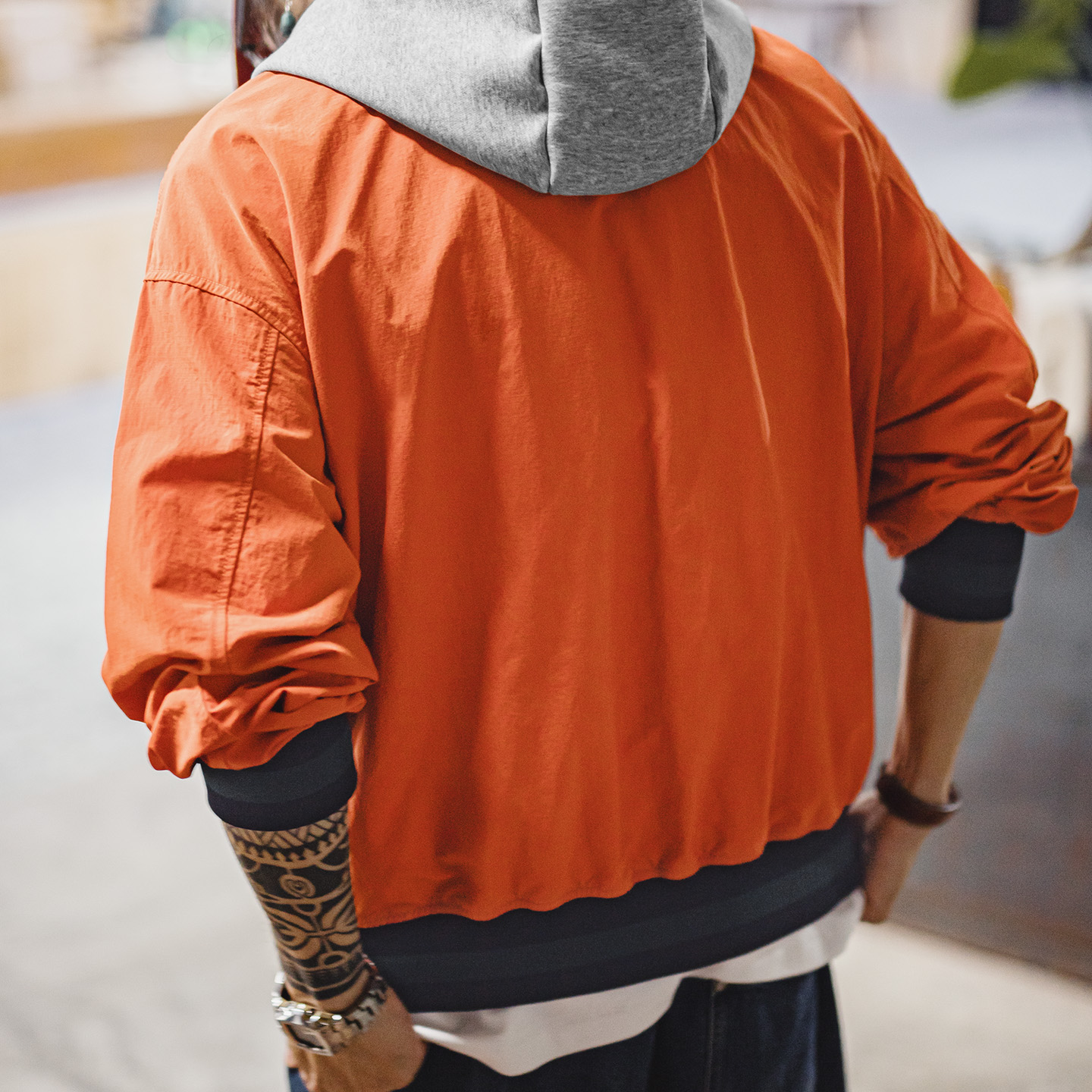Maden Men's Vintage Colorblock - Vintage Zip Hoodie ulasan dan harga
