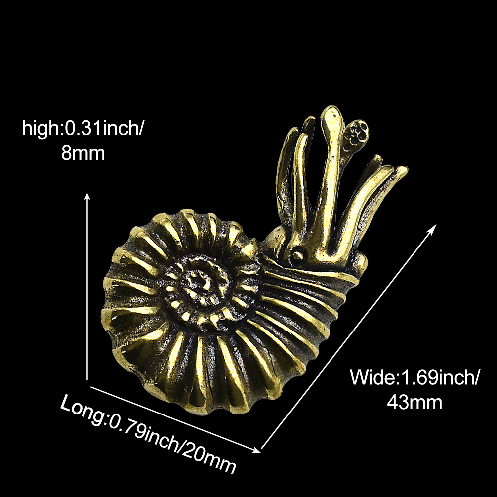 Vintage Brass Nautilus Shell F - Vintage Collectible Christmas Ornaments ulasan dan harga