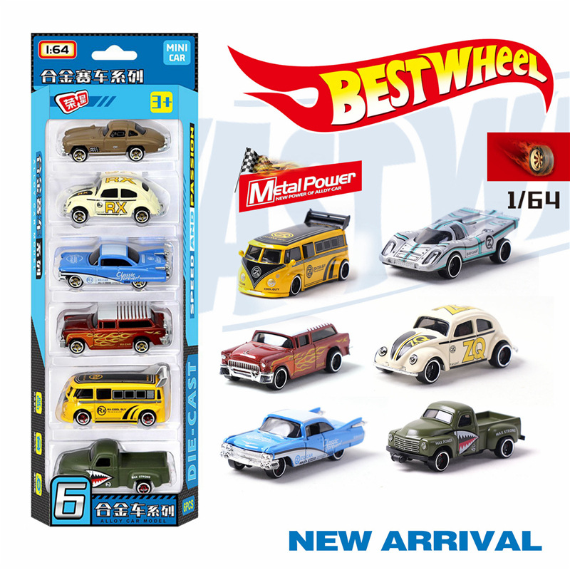 1:64 Alloy retro racing car 6- - Vintage And Collectible Toys ulasan dan harga