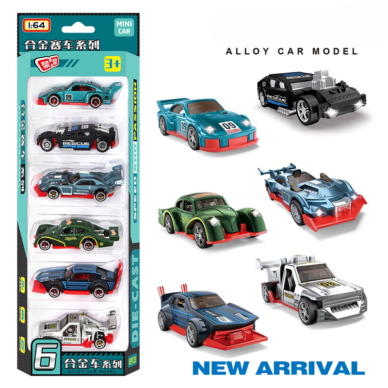 1:64 Alloy retro racing car 6- - Vintage And Collectible Toys ulasan dan harga
