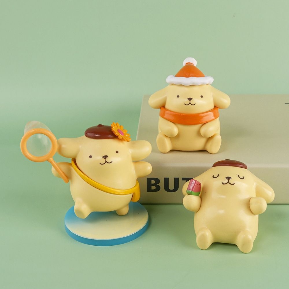 HOT NEW Sanrio Anime Action Po - Vintage Collectible Figurines ulasan dan harga
