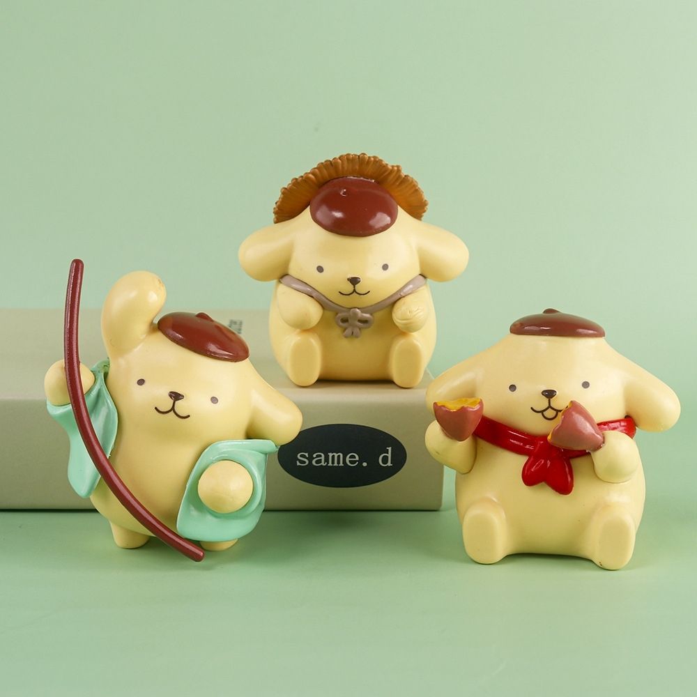 HOT NEW Sanrio Anime Action Po - Vintage Collectible Figurines ulasan dan harga