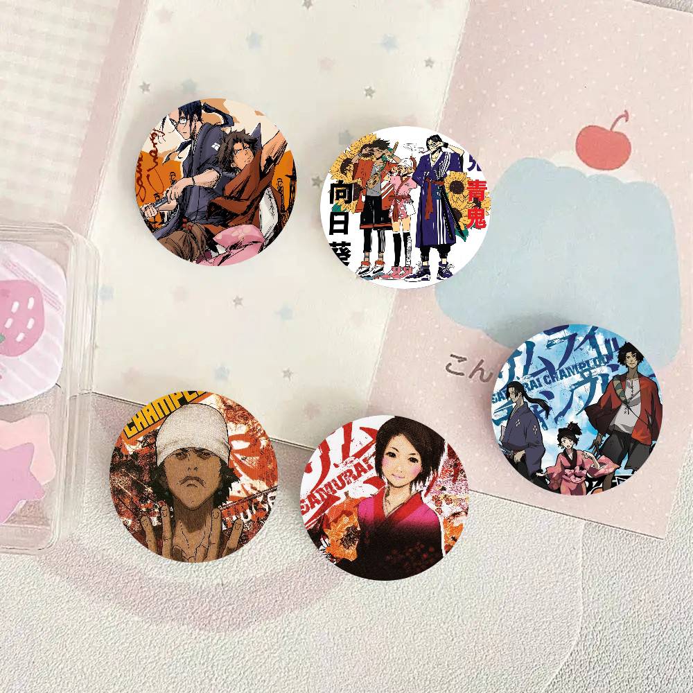 Vintage Samurai Champloo Anime - Collectible Vintage Brooches ulasan dan harga