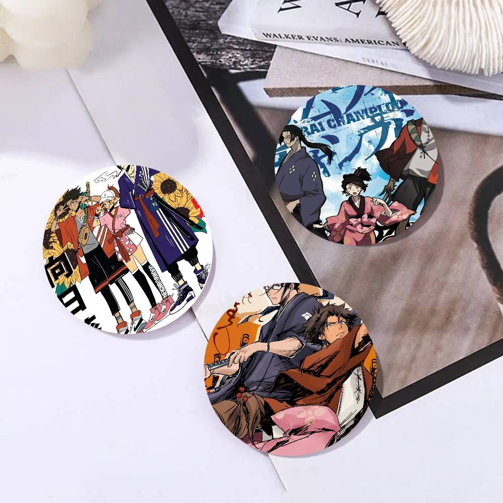 Vintage Samurai Champloo Anime - Collectible Vintage Brooches ulasan dan harga