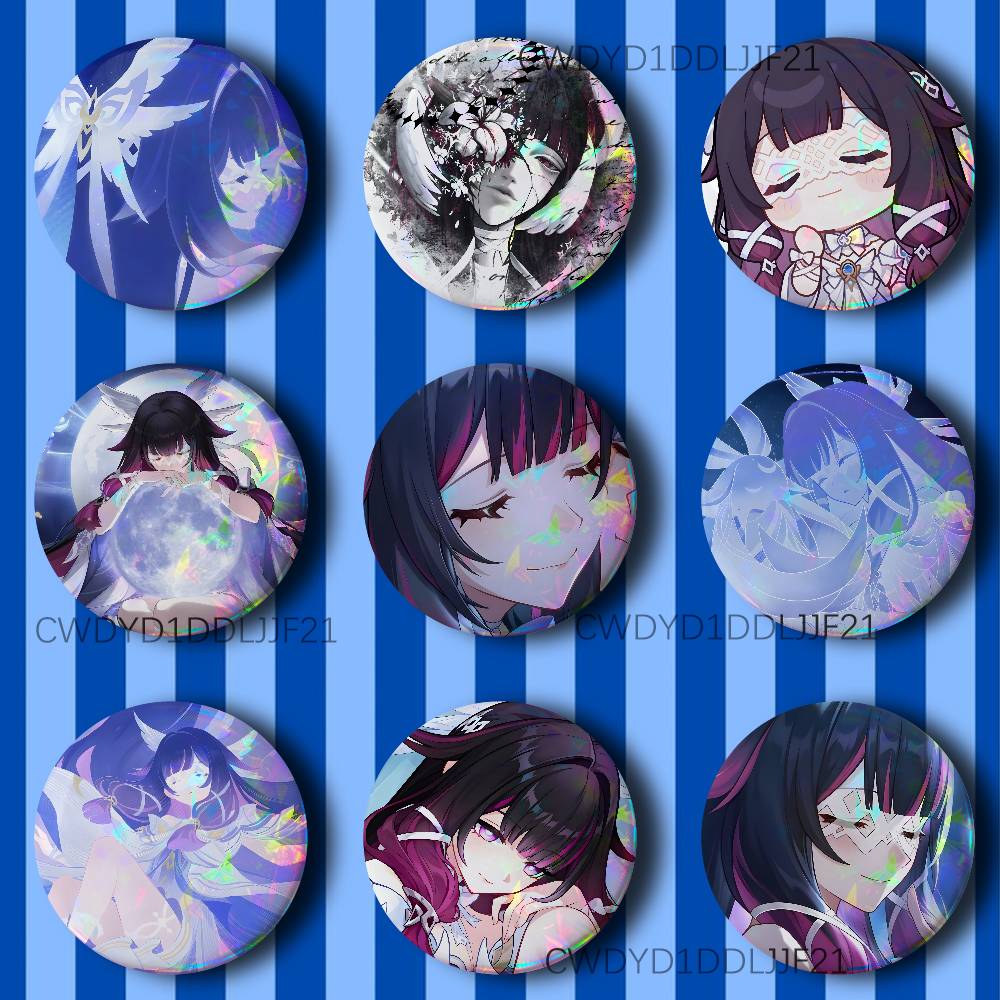 G-Genshin Columbina Impact Vin - Collectible Vintage Brooches ulasan dan harga