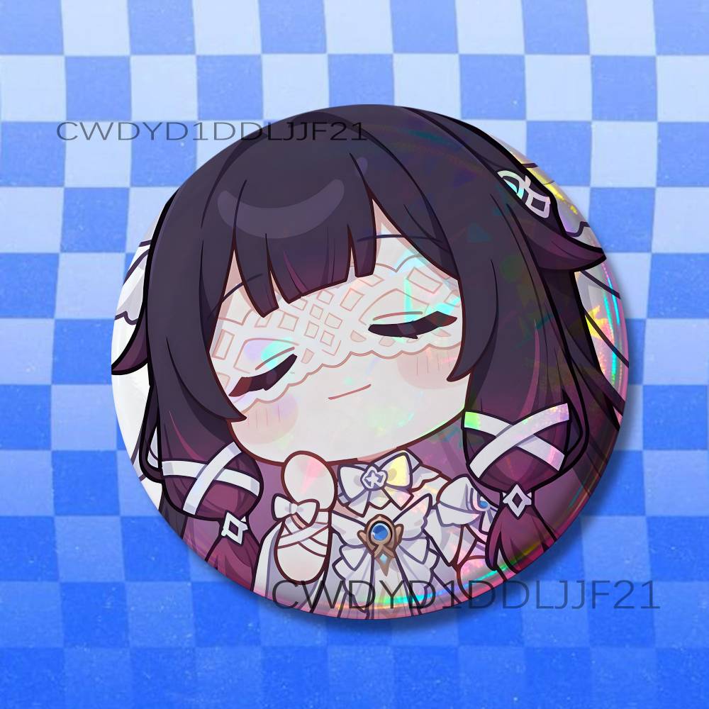 G-Genshin Columbina Impact Vin - Collectible Vintage Brooches ulasan dan harga
