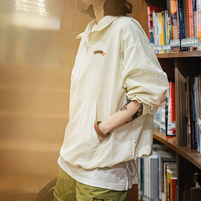 Maden Women's Vintage Half-Zip - Vintage Zip Hoodie ulasan dan harga