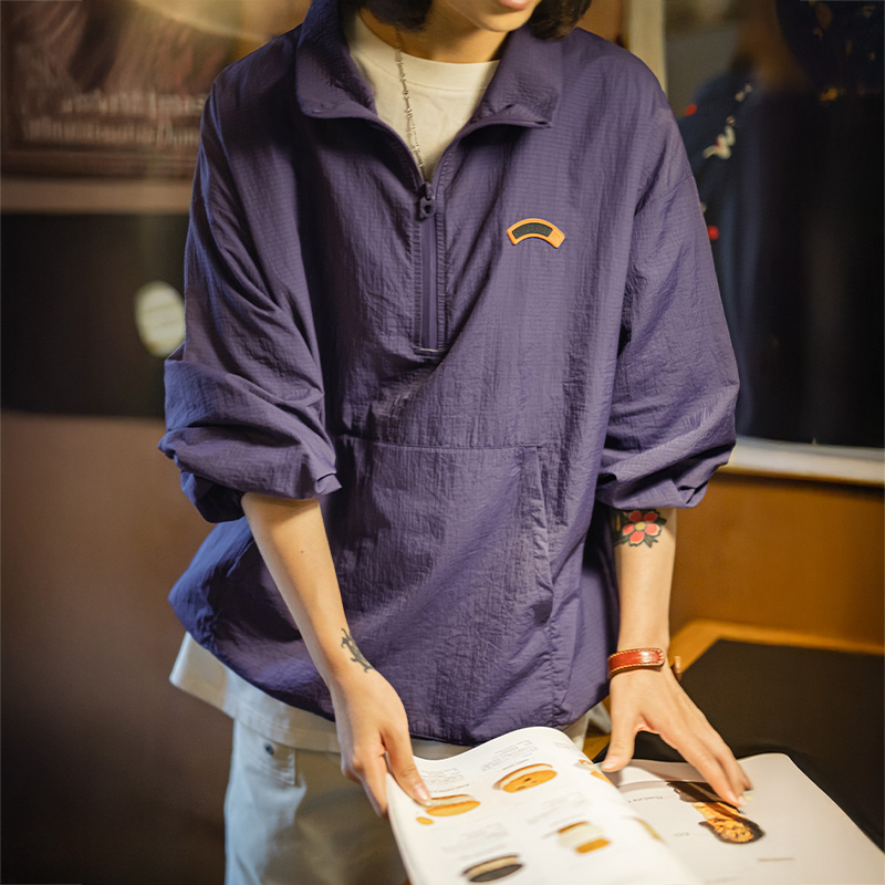 Maden Women's Vintage Half-Zip - Vintage Zip Hoodie ulasan dan harga