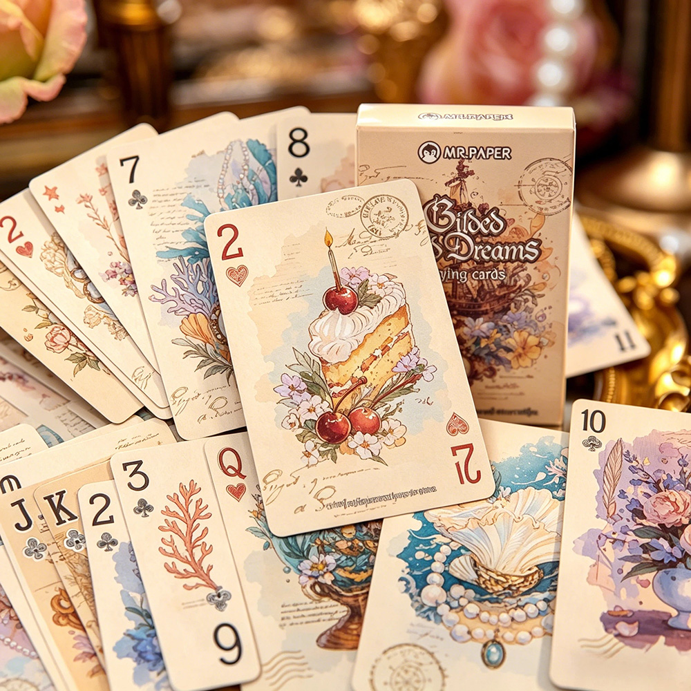 55Pcs Vintage Aesthetic Playin - Vintage Collectible Board Games ulasan dan harga