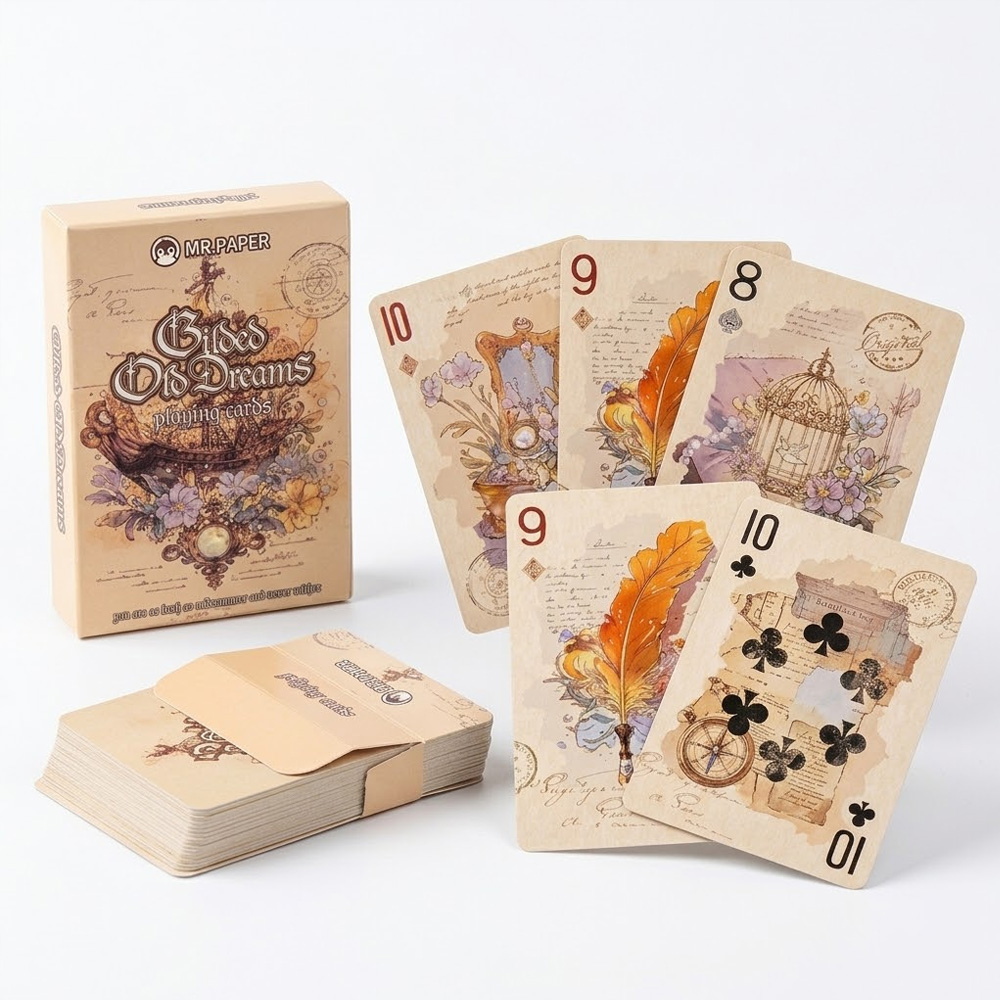 55Pcs Vintage Aesthetic Playin - Vintage Collectible Board Games ulasan dan harga