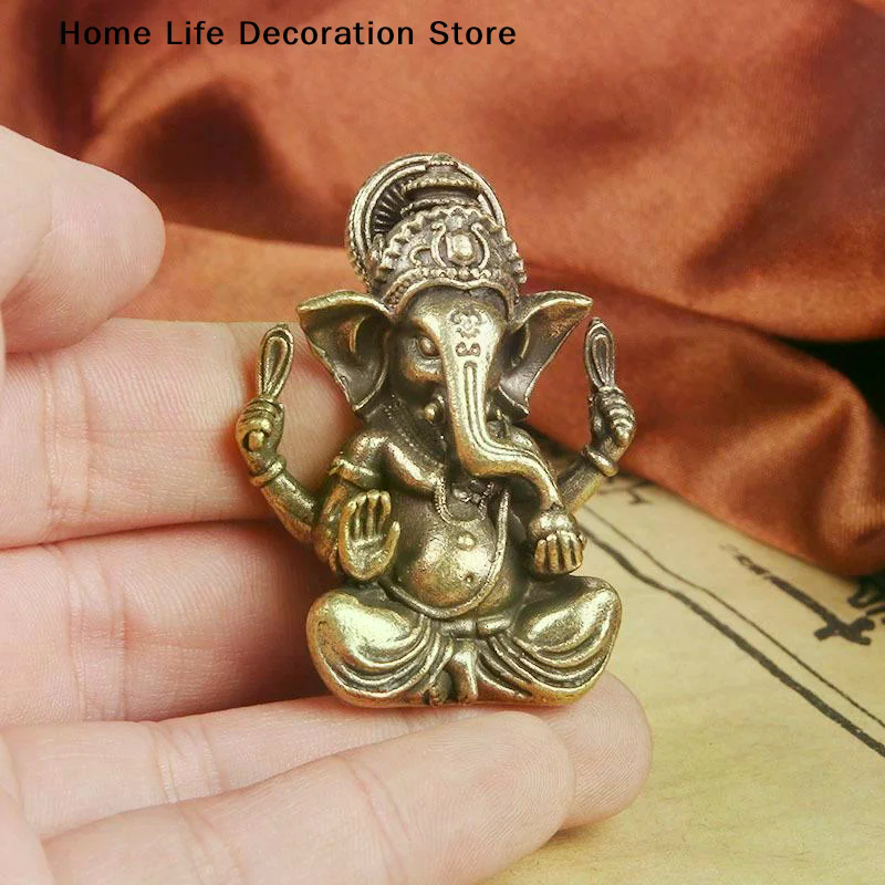 Vintage Brass Thai Elephant Go - Vintage Collectible Christmas Ornaments ulasan dan harga