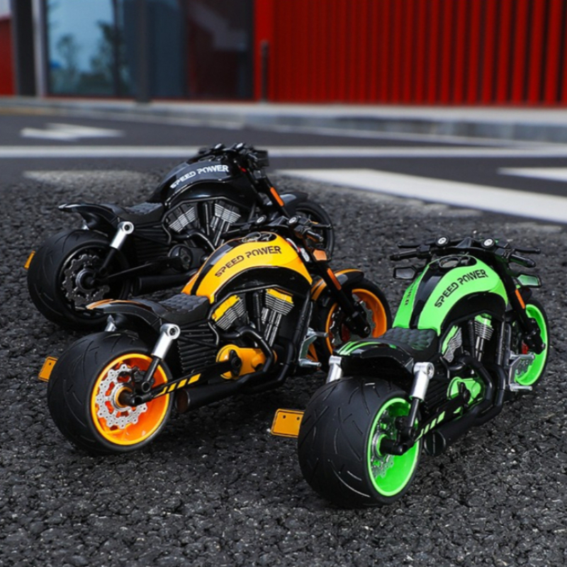 Simulation 1:10 Alloy Harley V - Vintage Collectible Toy Cars ulasan dan harga