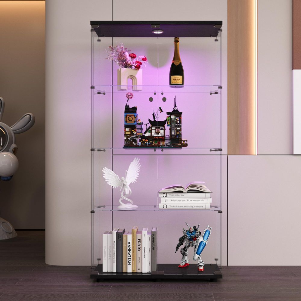 4Shelf Tempered Glass Display  - Collectible Collection ulasan dan harga