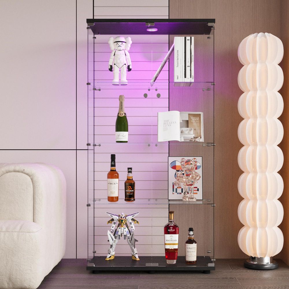 4Shelf Tempered Glass Display  - Collectible Collection ulasan dan harga