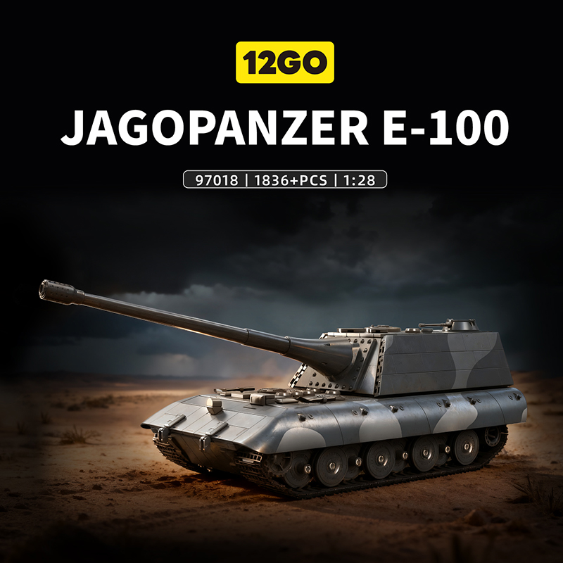 1836pcs MOC adult E-100 Tank D - Vintage And Collectible Toys ulasan dan harga