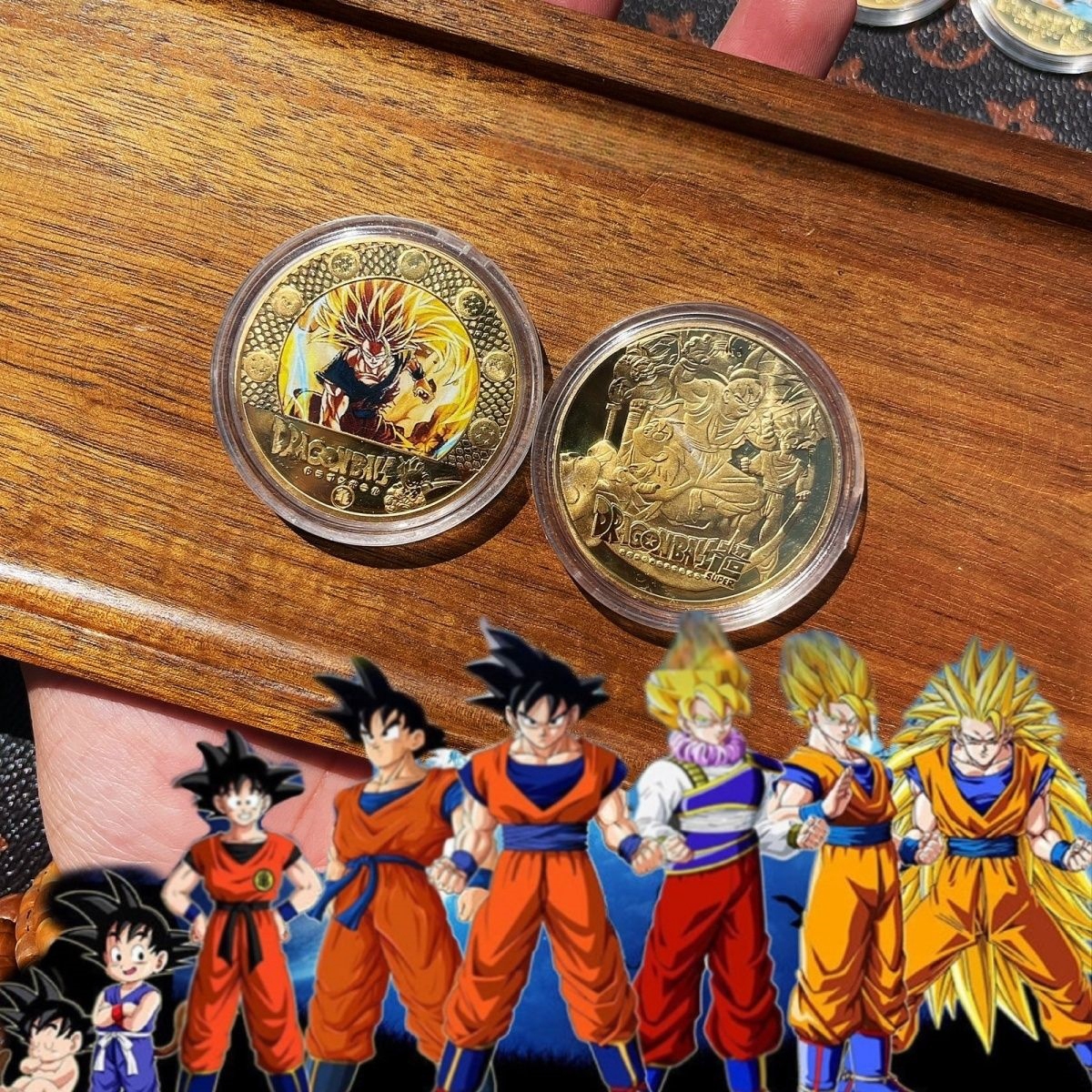 Dragon Ball Collect Gold Coin  - Vintage Collectible Figurines ulasan dan harga