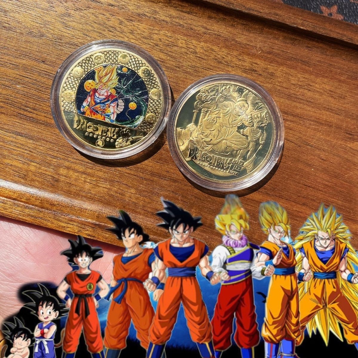 Dragon Ball Collect Gold Coin  - Vintage Collectible Figurines ulasan dan harga