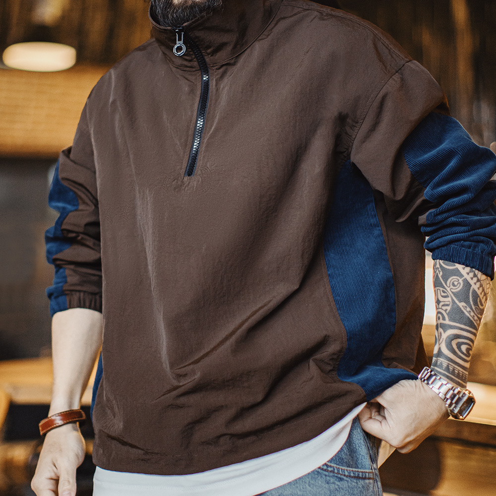 Maden Vintage Corduroy Color-B - Vintage Zip Hoodie ulasan dan harga