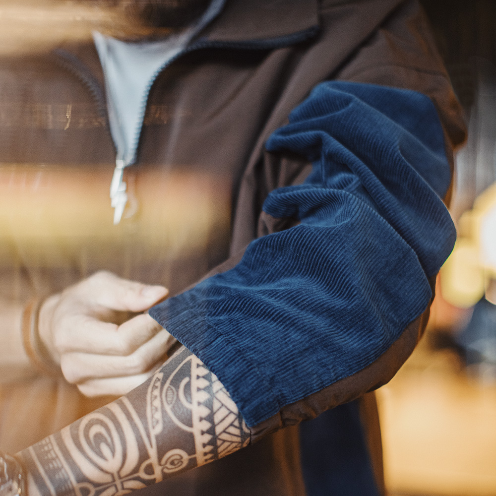 Maden Vintage Corduroy Color-B - Vintage Zip Hoodie ulasan dan harga