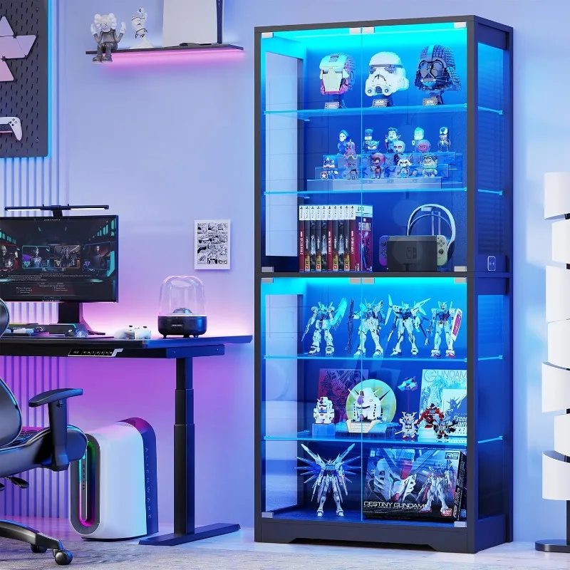 BROTTAR Display Cabinet with G - Collectible Collection ulasan dan harga