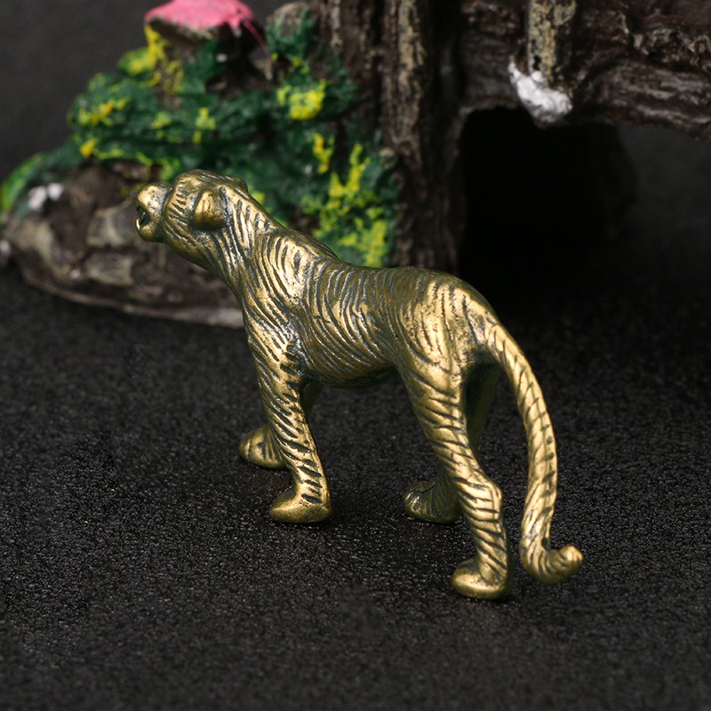 1PC Antique Finish Brass Jungl - Vintage Collectible Christmas Ornaments ulasan dan harga