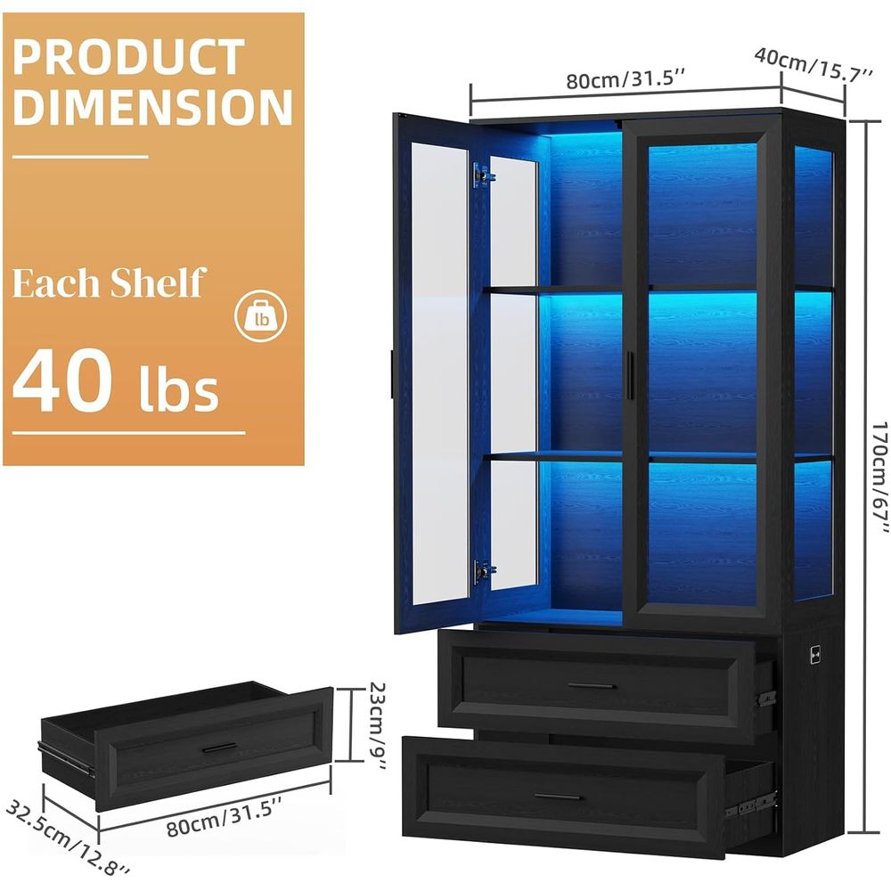 LED-Illuminated Acrylic Displa - Collectible Collection ulasan dan harga
