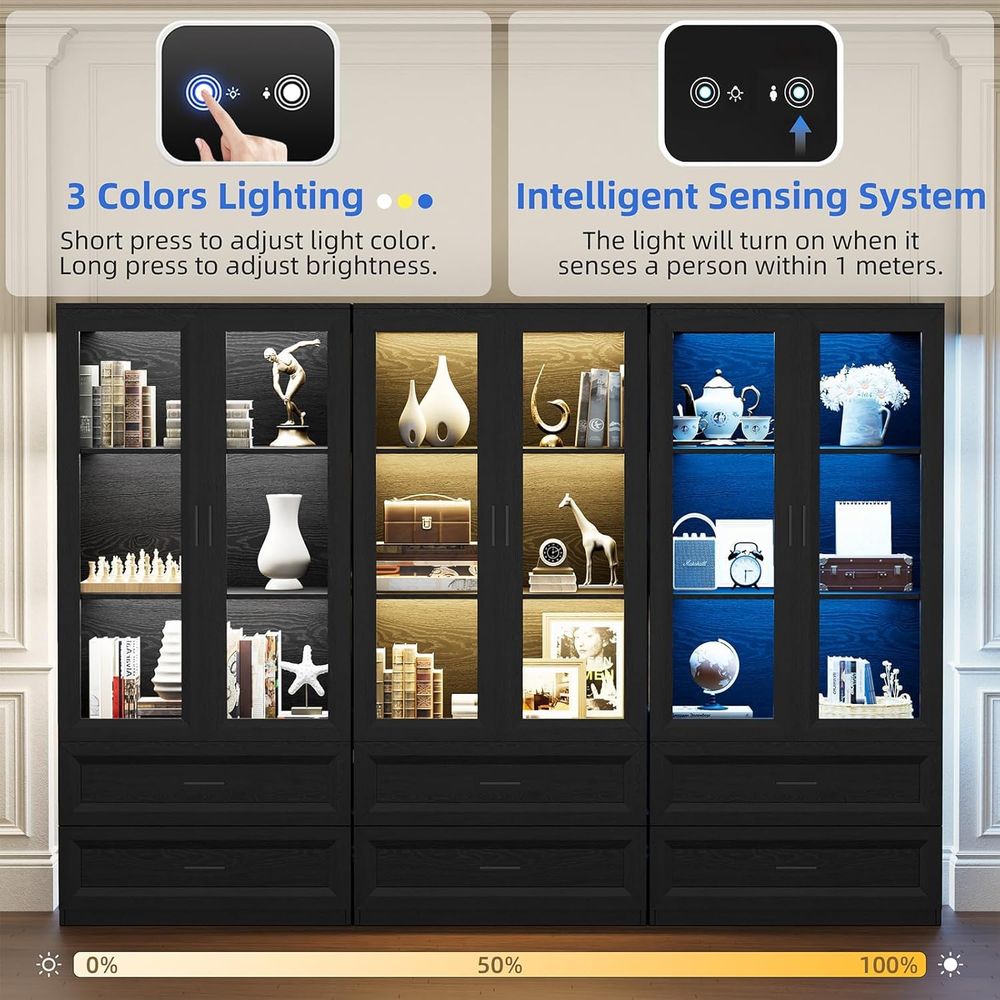 LED-Illuminated Acrylic Displa - Collectible Collection ulasan dan harga