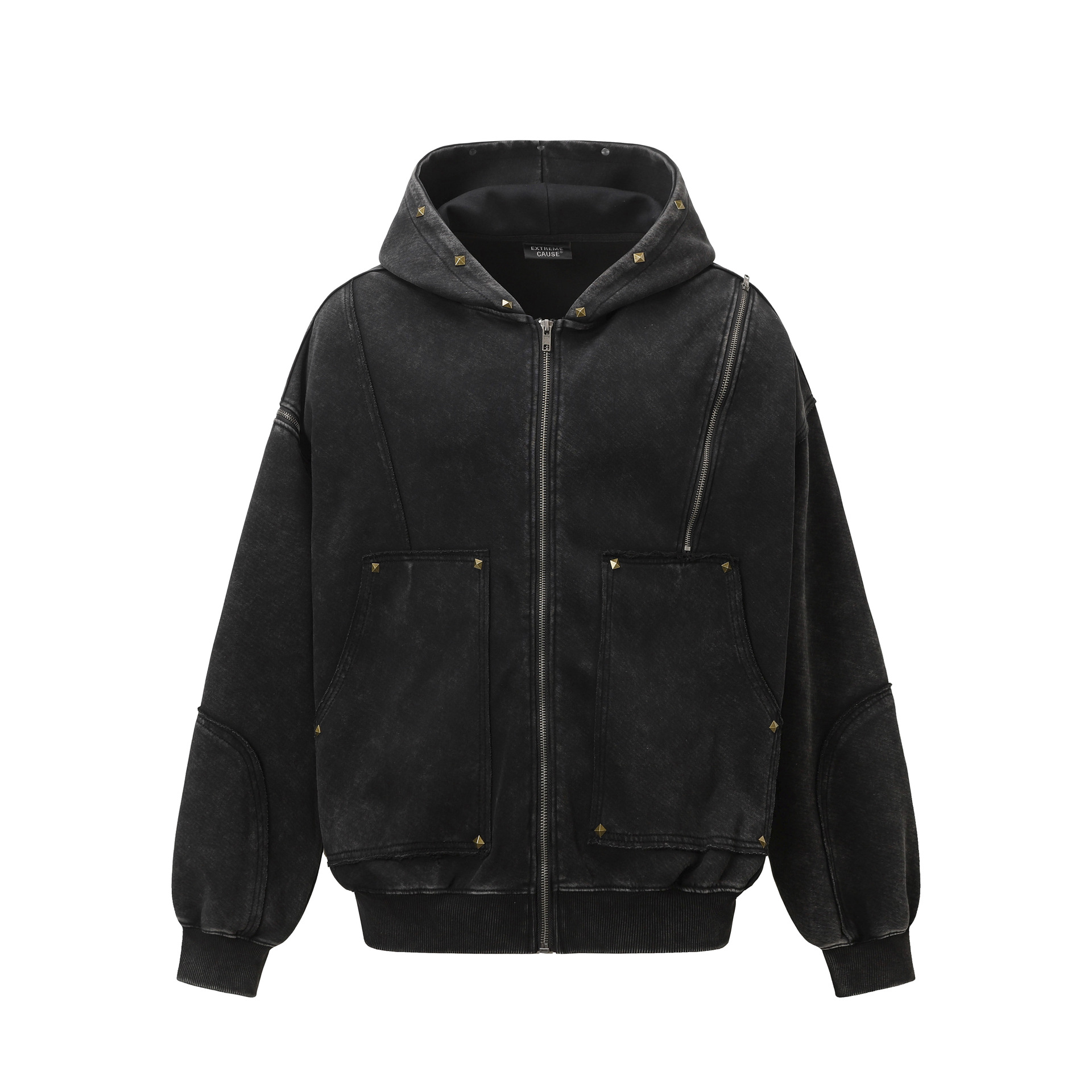Men Vintage Hooded Jacket 2025 - Vintage Zip Hoodie ulasan dan harga