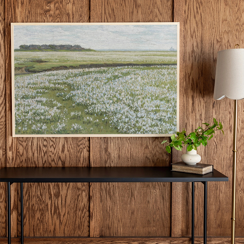 1pc frameless Canvas Painting  - Vintage Item ulasan dan harga
