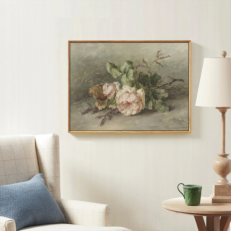 1pc frameless Canvas Painting  - Vintage Item ulasan dan harga