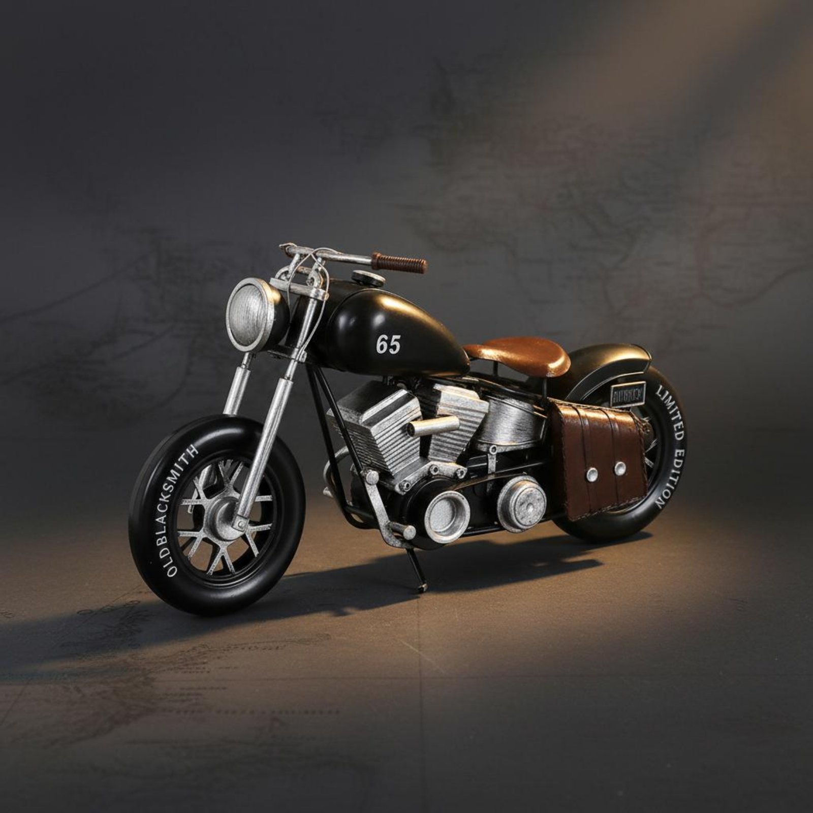 Metal Motorcycle Model Europea - Vintage Collectible Figurines ulasan dan harga