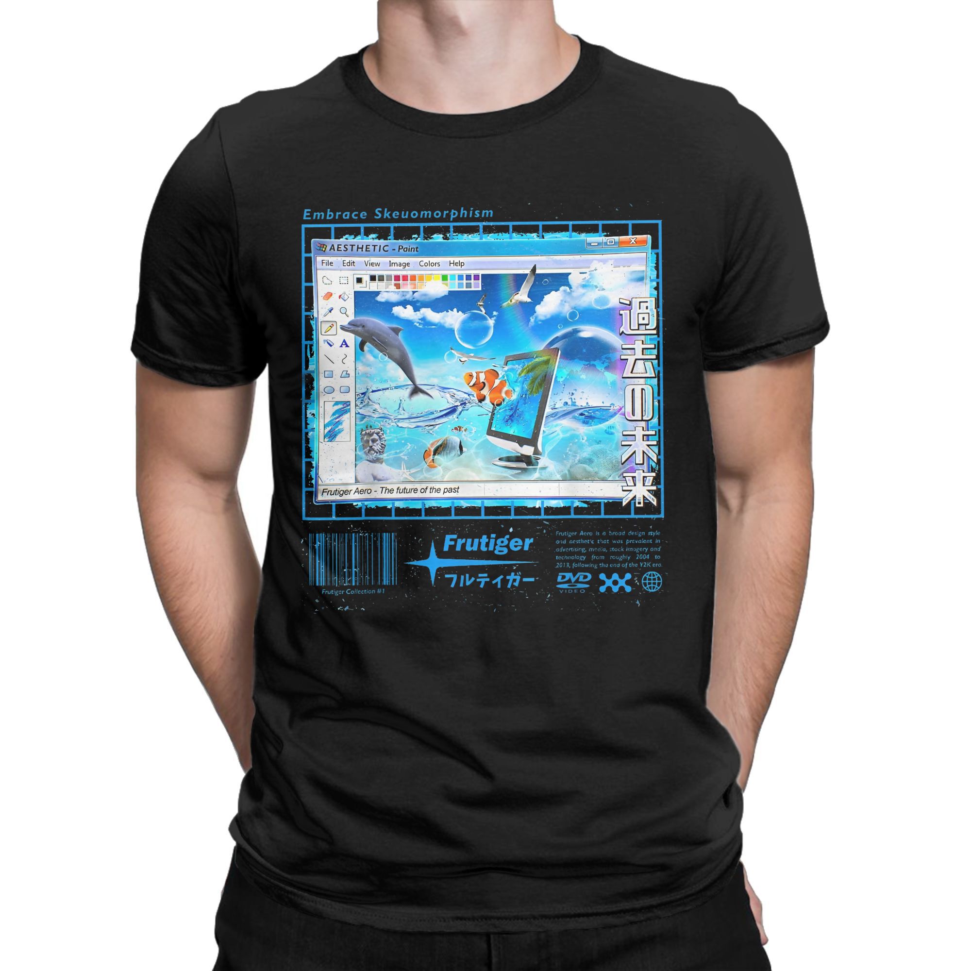 Men Frutiger Aero Fashion Coll - Vintage Collectible Clothing ulasan dan harga