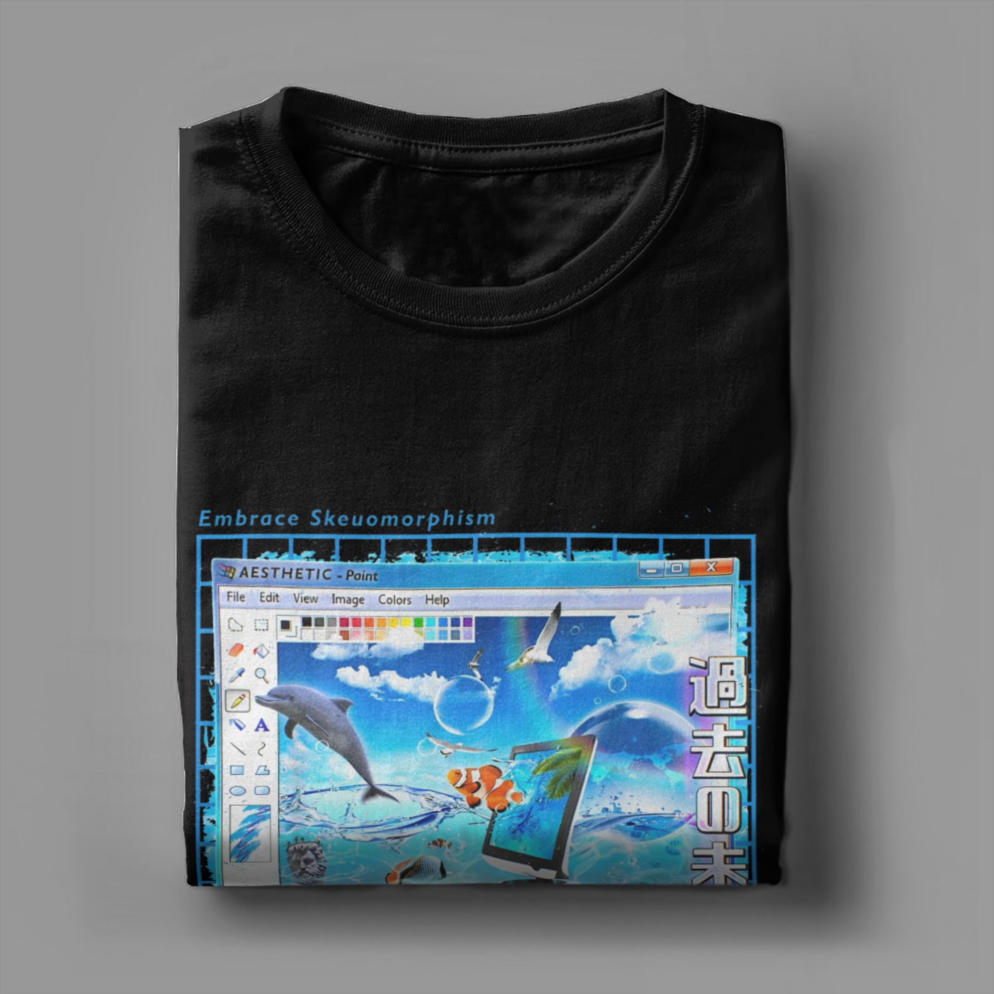 Men Frutiger Aero Fashion Coll - Vintage Collectible Clothing ulasan dan harga