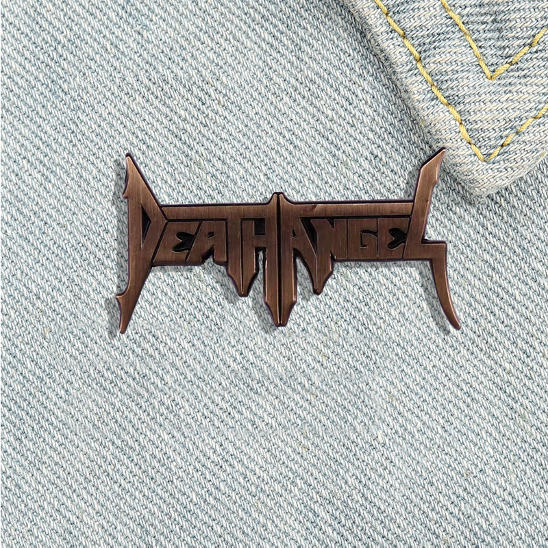 High Quality Death Angel Rock  - Collectible Vintage Brooches ulasan dan harga
