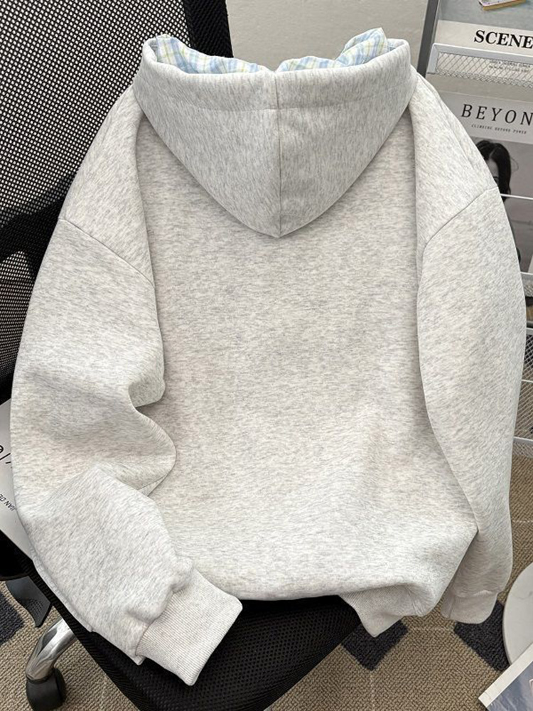 Fall Cartoon Cute Hoodies Wome - Vintage Zip Hoodie ulasan dan harga
