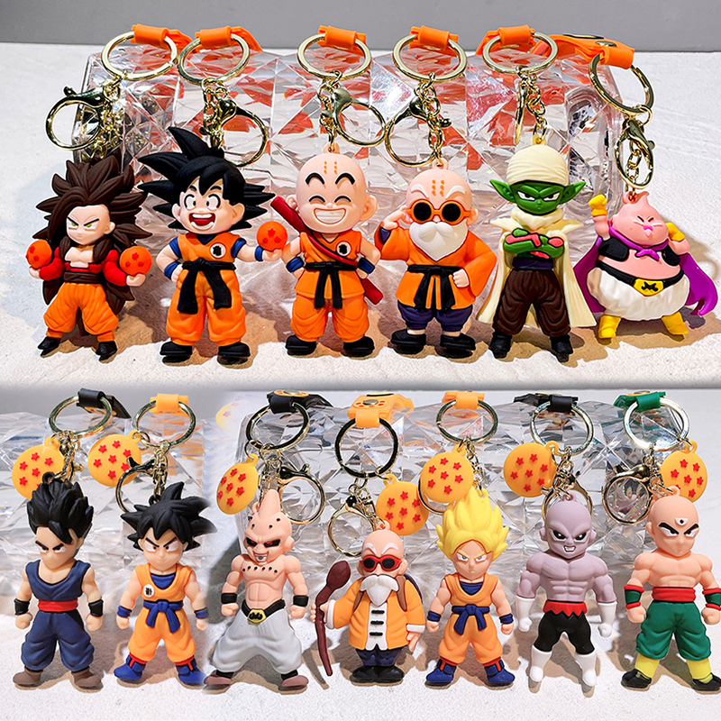 Anime Dragon Ball Keychain Ewe - Vintage Collectible Figurines ulasan dan harga