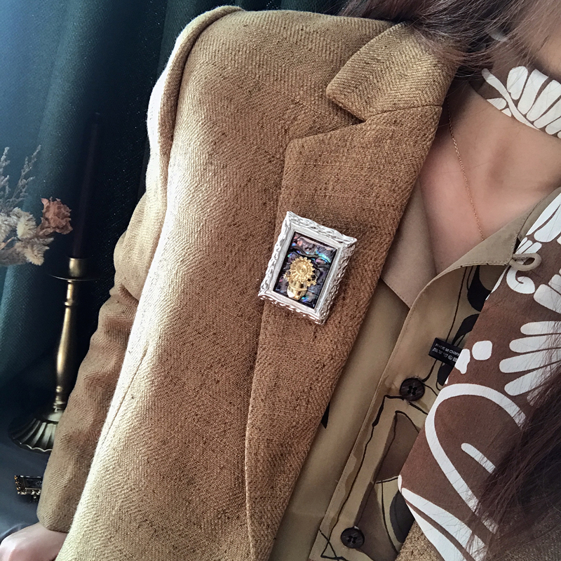 Muylinda Vintage Van Gogh Sunf - Collectible Vintage Brooches ulasan dan harga