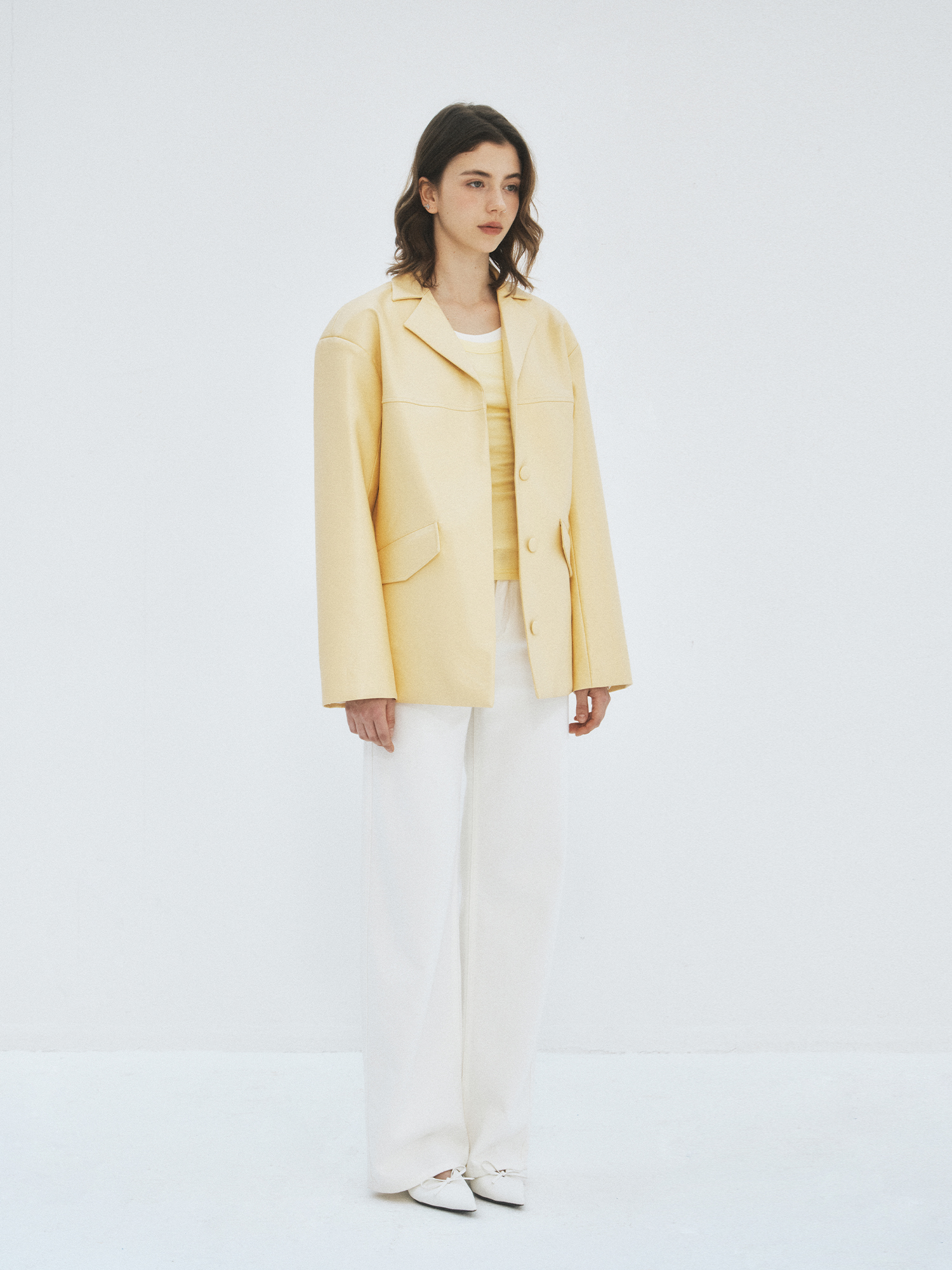 Elegant Vintage Style Yellow L - Vintage Collectible Clothing ulasan dan harga