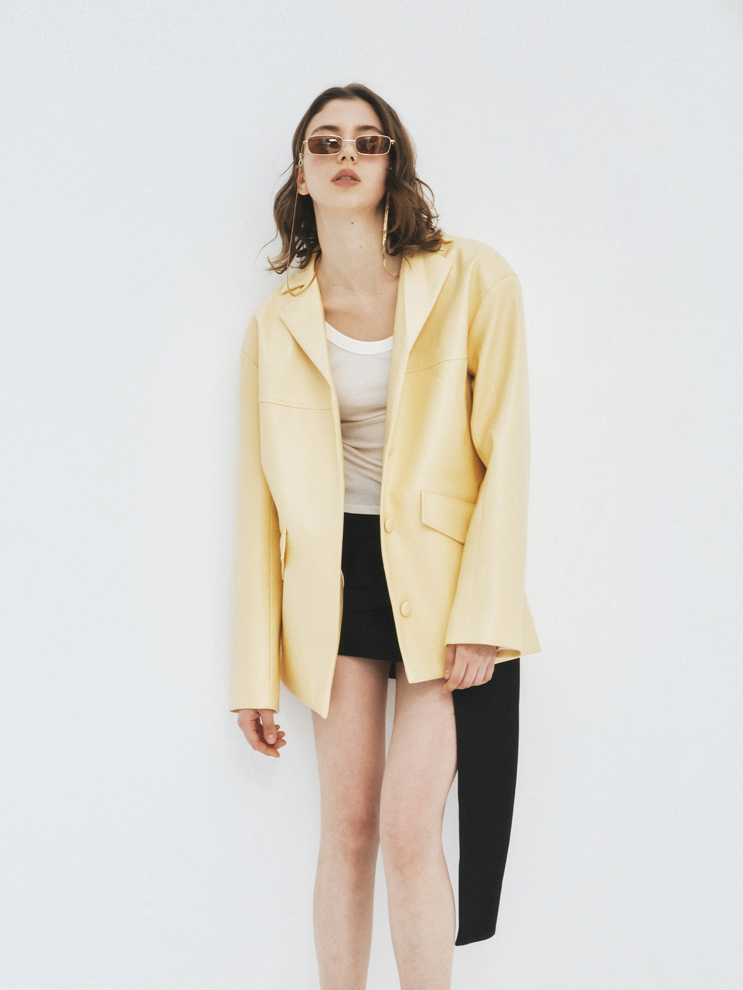 Elegant Vintage Style Yellow L - Vintage Collectible Clothing ulasan dan harga