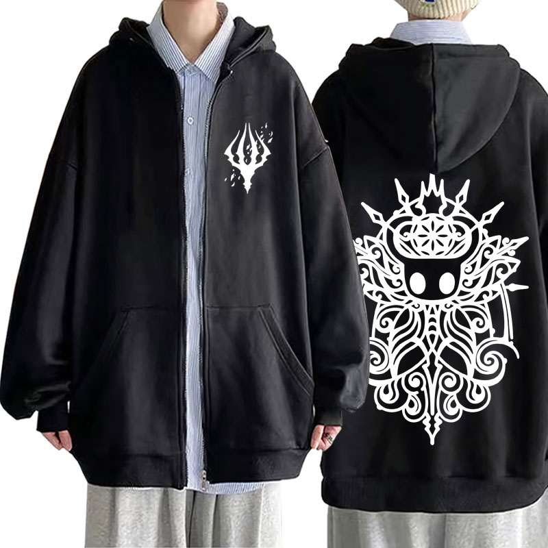 Game Hollow Knight Print Zippe - Vintage Zip Hoodie ulasan dan harga