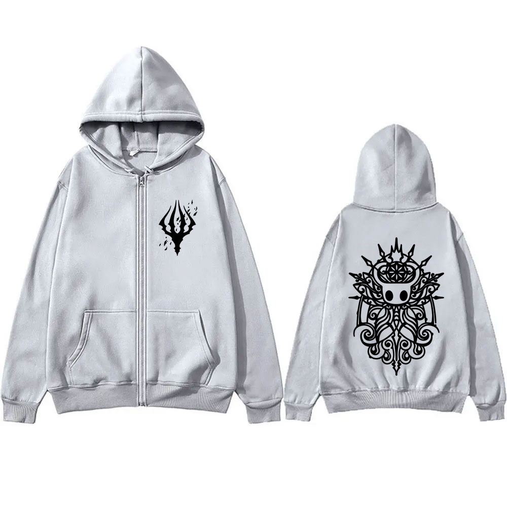 Game Hollow Knight Print Zippe - Vintage Zip Hoodie ulasan dan harga