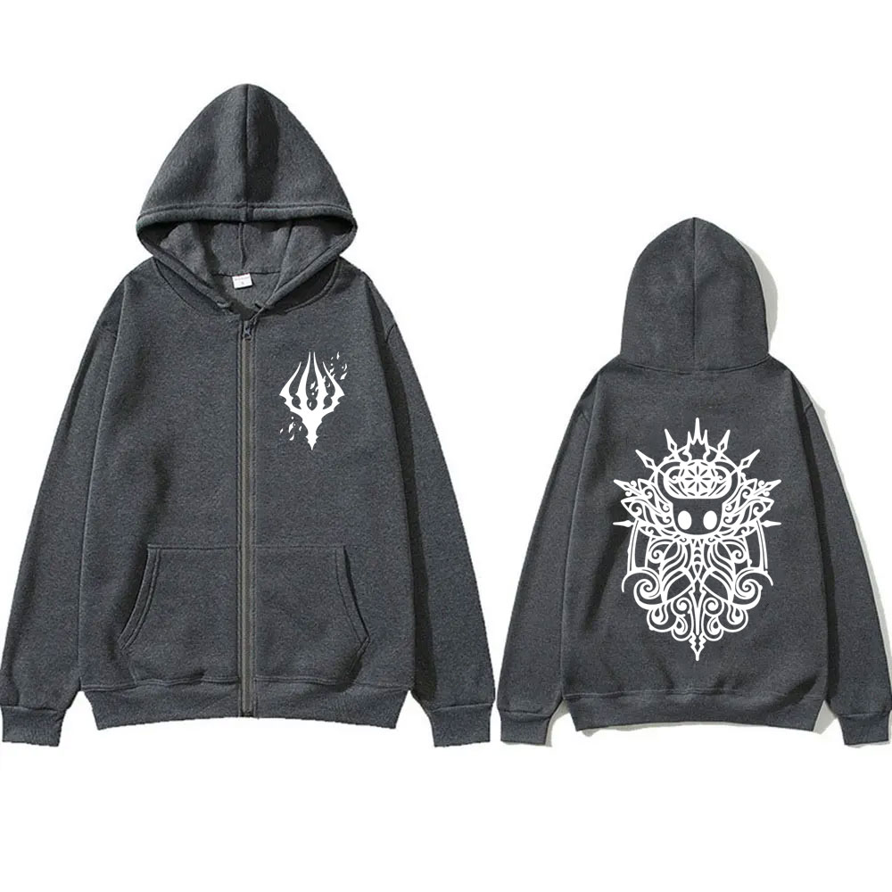 Game Hollow Knight Print Zippe - Vintage Zip Hoodie ulasan dan harga