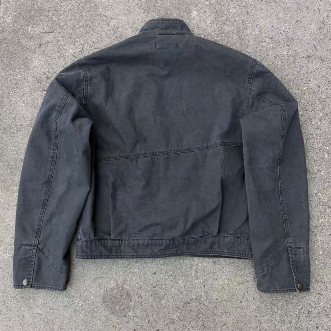 Harajuku Vintage 90s Button Ho - Vintage Zip Hoodie ulasan dan harga