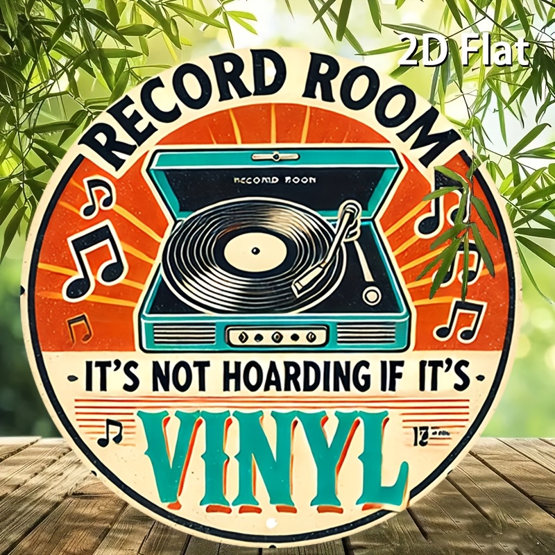 2D Flat Vintage Metal Sign Rec - Vintage Collectibles & More Llc Photos ulasan dan harga