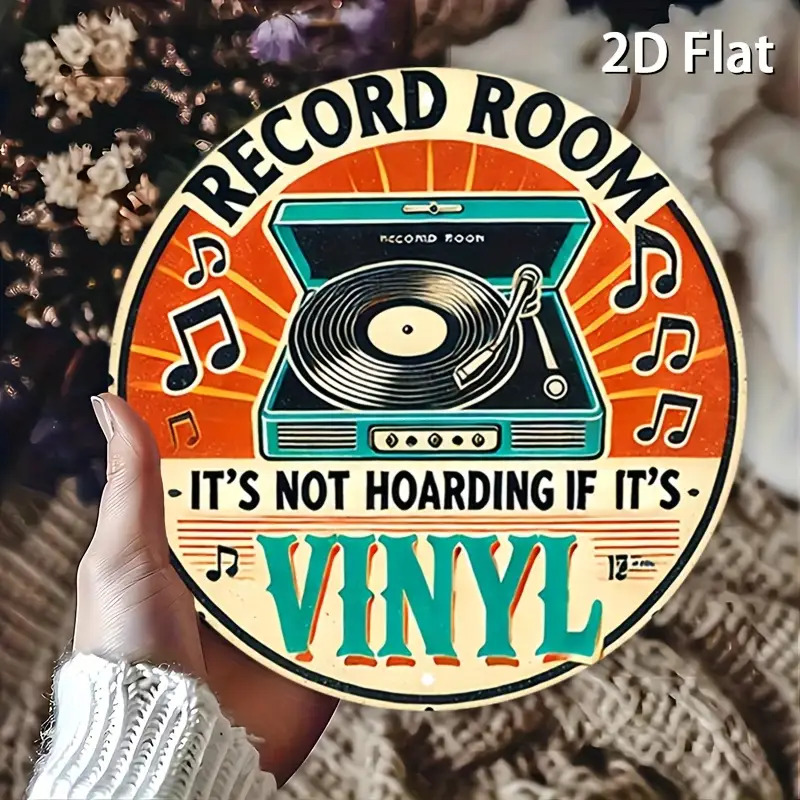 2D Flat Vintage Metal Sign Rec - Vintage Collectibles & More Llc Photos ulasan dan harga