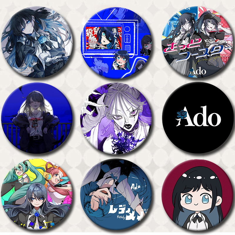 58MM Ado Kyogen X Uta Soft But - Collectible Vintage Brooches ulasan dan harga
