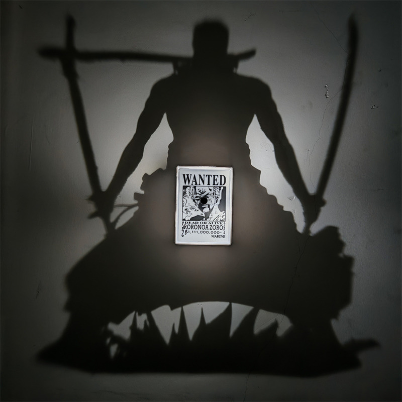 Bandai One Piece Zoro Wall Lam - Vintage Collectible Figurines ulasan dan harga
