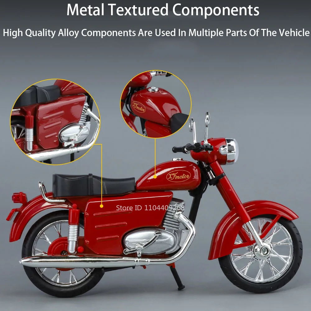 1:10 Scale XF250 Motorcycle Mo - Vintage Collectible Toy Cars ulasan dan harga