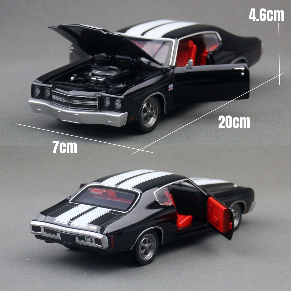 1/24 Chevrolet Chevelle 454 19 - Vintage Collectible Toy Cars ulasan dan harga